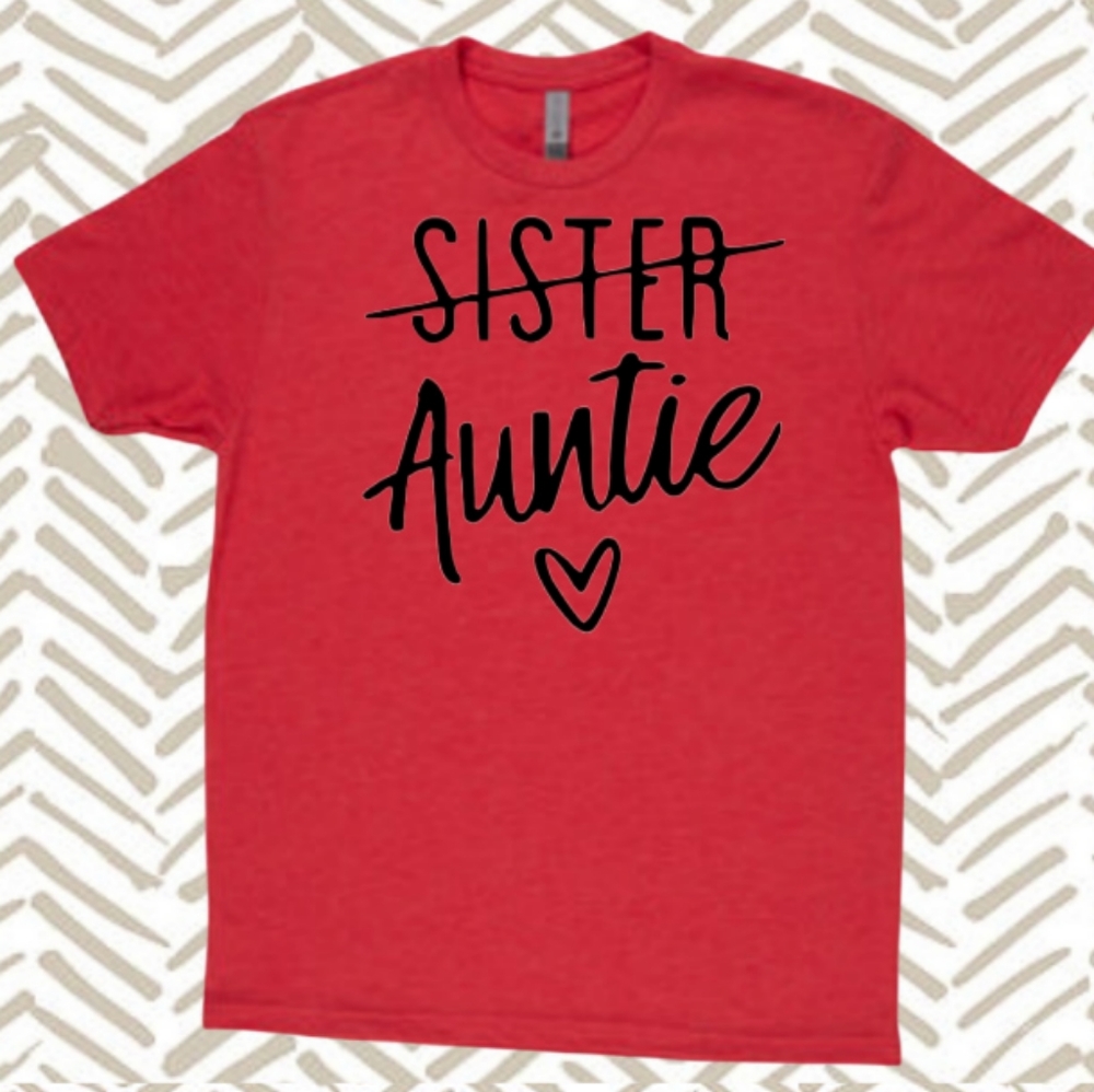 Auntie Promotion Announcement T-Shirt